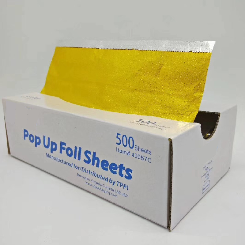 Pop-up Aluminum Foil Sheet for Food Use - China Aluminium Foil Sheets,  Embossed Pop up Foil Sheet