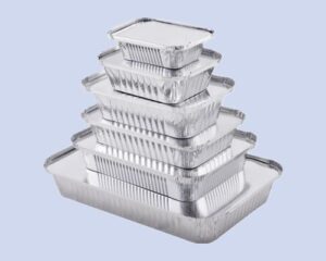 rectangular aluminium foil containers