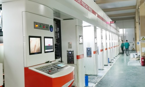 9-station printing line